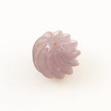 Large Amethyst Fluted Bead 20mm