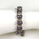 Amethyst & Topaz Bracelet