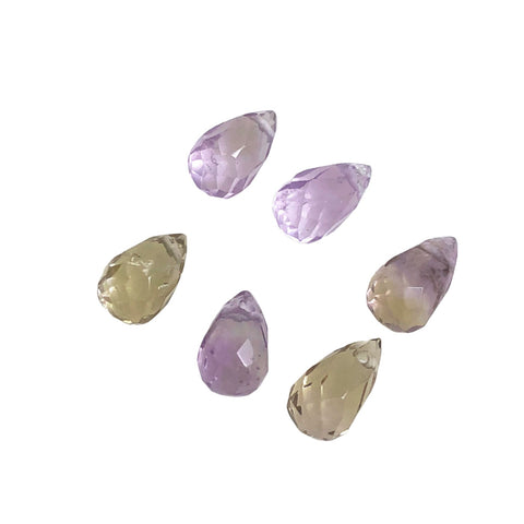 Ametrine Faceted Briolettes 