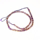 Ametrine Faceted Rondelle Beads 