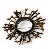 Uni David Andersen Bronze Brooch designed by Unn Tangerud