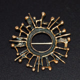 Uni David Andersen Bronze Brooch designed by Unn Tangerud