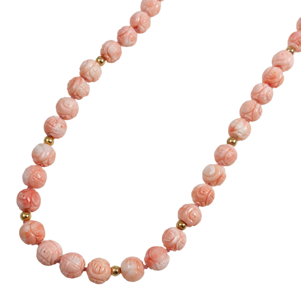 Empress Josephine Coral Necklace, Regency Coral Necklace, Pink Beaded  Necklace,pink Coral Jewelry, Regency Necklace, Historical Jewelry Pink 