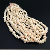 Angel Skin Coral Branch Beads Graduated Strand