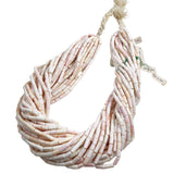 Italian Angel Skin Coral Tube Beads