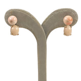 Angel Skin Coral 14K Gold Italian Earrings