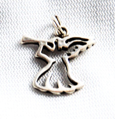 Sterling Silver Angel Charm Vintage