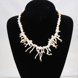 Angel Skin Branch Coral Necklace