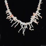 Angel Skin Branch Coral Necklace