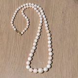 Coral Graduated Necklace 14Kt