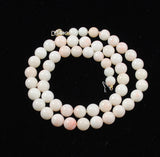 Angel Skin Coral Necklace 9.5mm Vintage