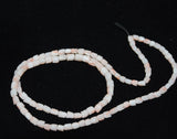 pink coral tulip beads
