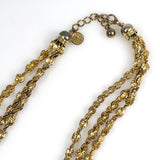 Ann Klein Gold Triple Chain Necklace