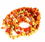 Genuine Apple Coral Nugget Bead Strand Rare Coral