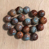 Aqua Terra Jasper 20mm Beads