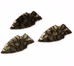 Antiqued Stainless Arrow Pendants (3)