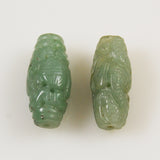 Aventurine Barrel Beads 