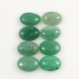 Green Aventurine oval cabochons