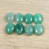Green Aventurine oval cabochons