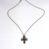 James Avery Sterling La Primavera Cross Necklace