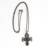 James Avery Sterling La Primavera Cross Necklace