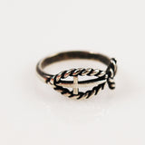 James Avery Sterling Ichthus Ring Retired