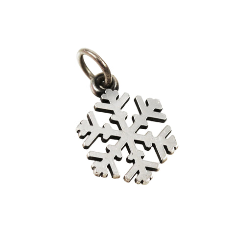 James Avery Sterling Snow Crystal Charm