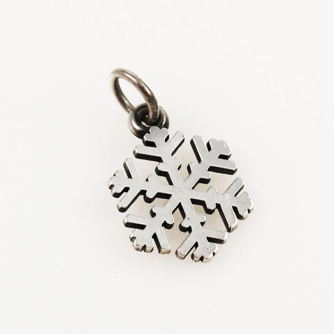 James Avery Sterling Snow Crystal Charm