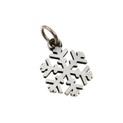 James Avery Sterling Snowflake Charm