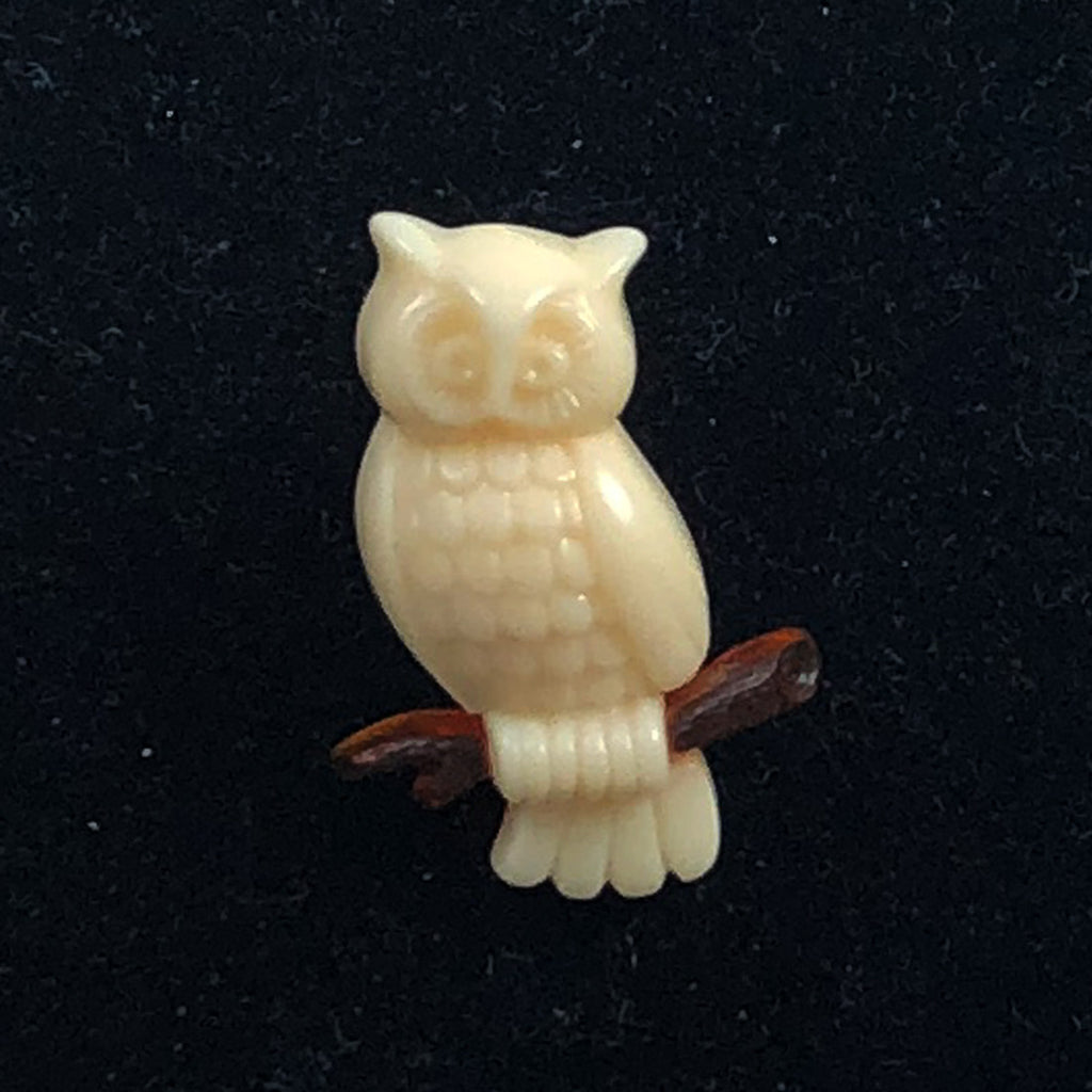 Avon Lucite Owl Pin Vintage