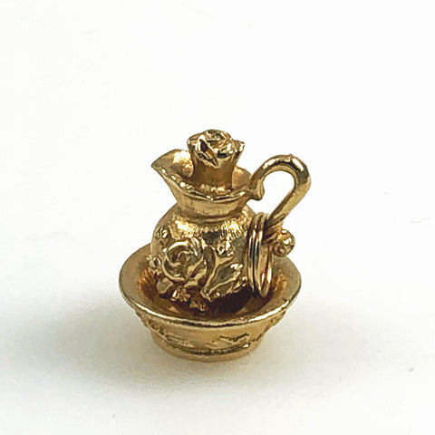 gold Avon charm vintage