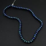 Azurite-Malachite Round Beads 6mm