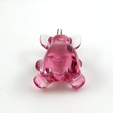 Baccarat Pink Crystal Spinning Elephant