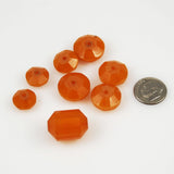 Butterscotch Bakelite Faceted Beads