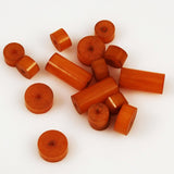 Butterscotch Bakelite Tube Beads