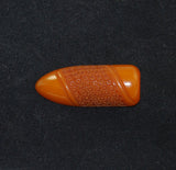 Art Deco Butterscotch Bakelite Dress Clip on black