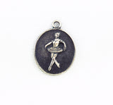 Sterling Silver Ballerina Charm