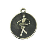 Sterling Silver Ballerina Charm