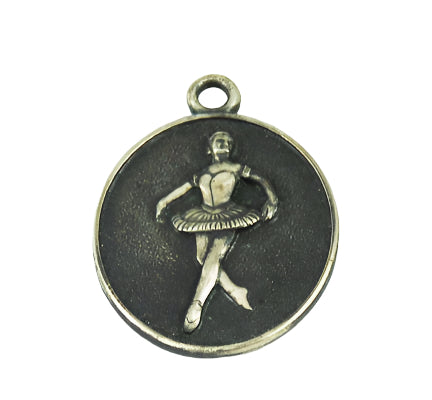 Sterling Silver Ballerina Charm