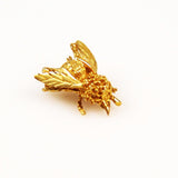 14K Gold Bumble Bee Brooch