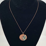 Bell Turquoise & Copper Corinthian Necklace