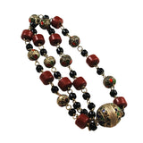 Berber Moroccan Taguemout Bead Necklace Vintage