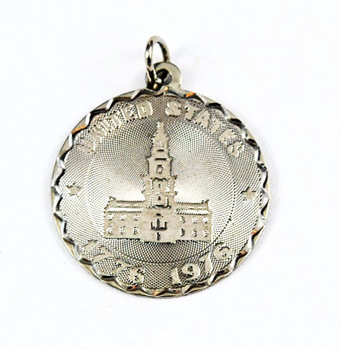 Vintage Bicentennial Crea Sterling Charm