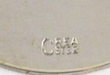 Crea signature on back of Vintage Bicentennial Sterling Charm