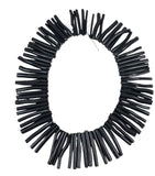 Long Black Coral Branch Stick Beads