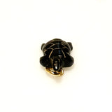 Black Coral Turtle Charm Hawaiian