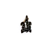 Black Coral Turtle Charm Hawaiian