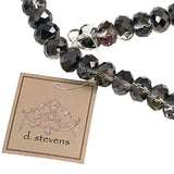 D Stevens faceted crystal beads