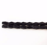 Black Horn Diamond Beads