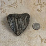 large black heart pendant